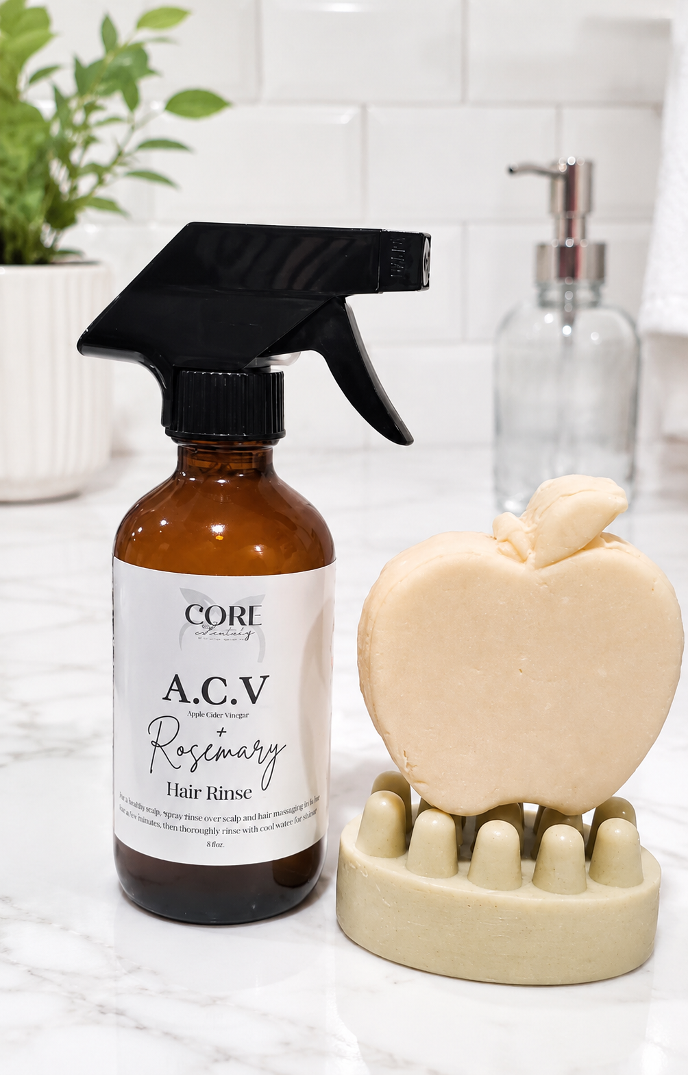 Apple Cider Vinegar Hair Trio