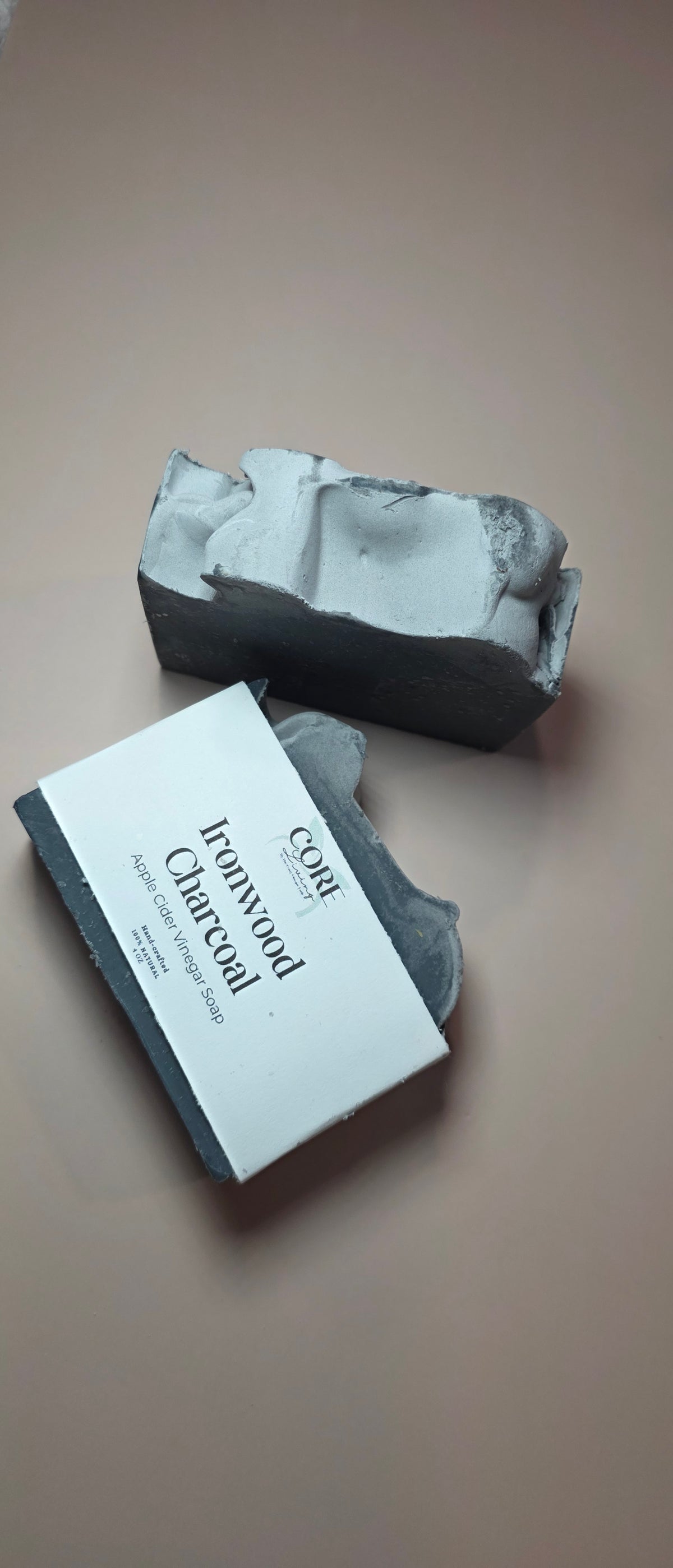 Ironwood Charcoal +ACV – Natural Detox Bar with Activated Charcoal