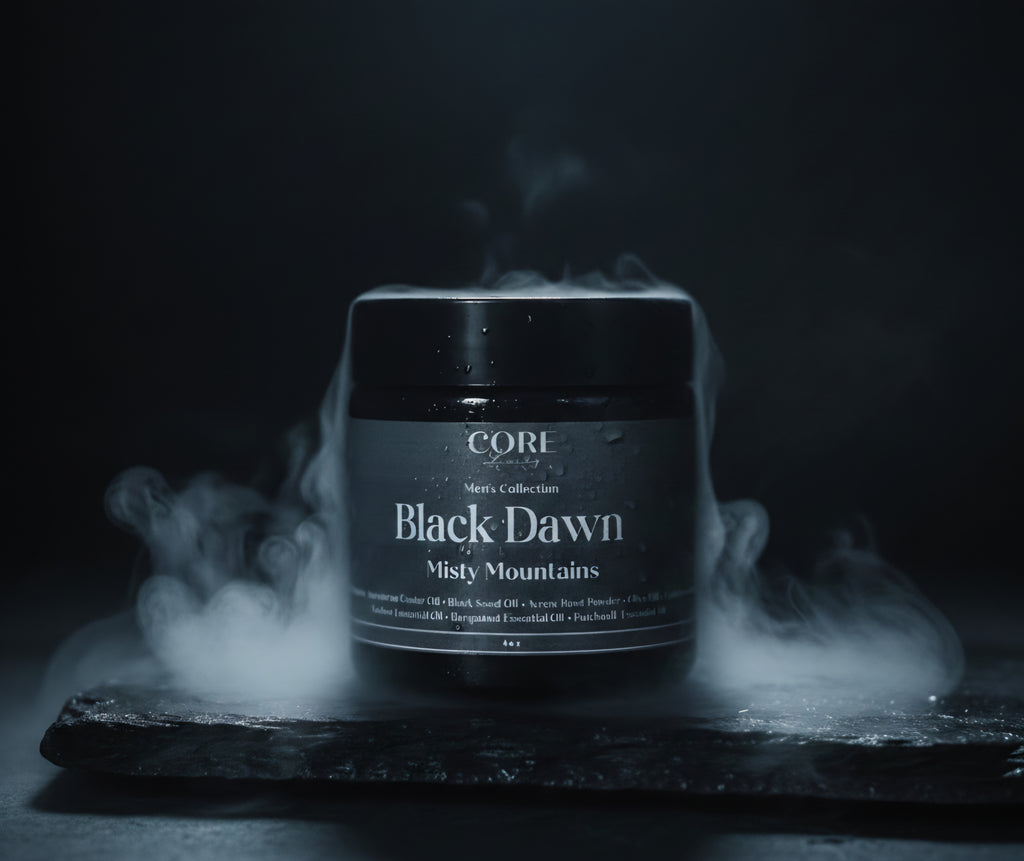 Misty Mountains Tallow Lotion | Black Dawn Men Collection