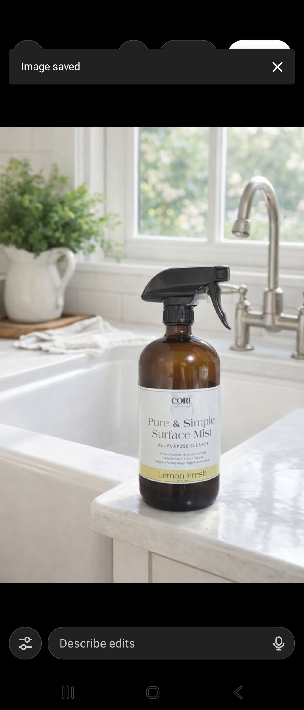Pure & Simple Surface Mist | All Purpose Cleaner