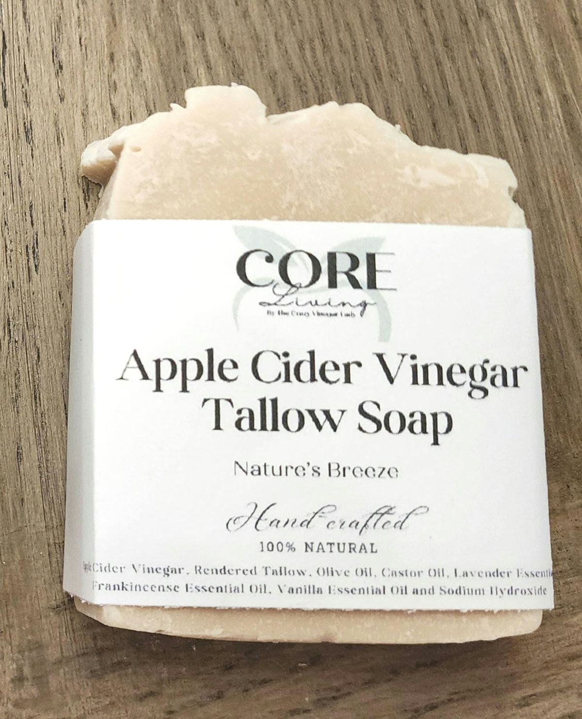Acv Tallow Soap | Nature's Breeze